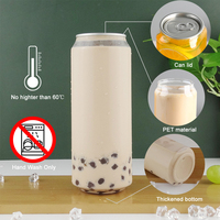 Bocaux PET Transparent 330ml 375ml 500ml pour Jus avec Couvercle Facile à Ouvrir, Canette en Plastique pour Boissons – Fournisseurs Fiables