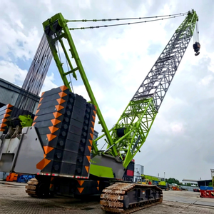 รถเครนตีนตะขาบ ZOOMLION ZCC3500V มือสอง ขนาด 350 ตัน พร้อมปั๊มและมอเตอร์ ชิ้นส่วนหลัก บูมแบบตะแกรง ระบบไฮดรอลิก - Product Image 1