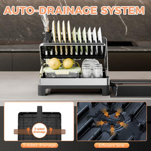 WIREKING X-Shape طريقتان للاستخدام فوق الحوض ، بحامل للساحات - Product Image 3