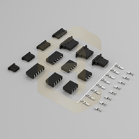 Connecteur fil à fil mâle/femelle en laiton à pas de 10,16 mm, simple rangée, HC10.16-2EY TE 1-917808-2 1-917808-3 IP20