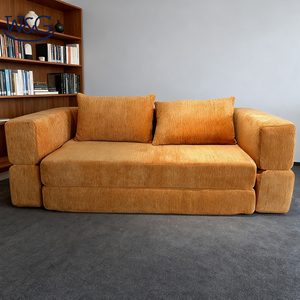 Conjunto Modular en Forma de L Minimalista y Moderno para Sala de Estar, con Relleno de Esponja y Tela Cómoda, Modelo B-109 - Product Image 6