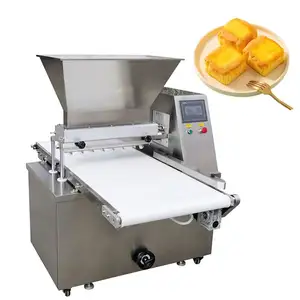 Hete Verkoop Automatische Zoete Cake Molding Machine Cup Cake Grouting Machine Cheesecake Madeleine Cake Deposant Met Lage Prijs