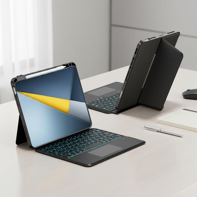 Unique Design Wireless BT Keyboard Shell Magnetic Detachable for Xiaomi POCO Pad M1 12.1 Inch Magic Keyboard
