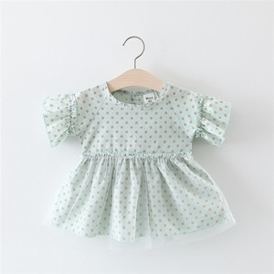 Vestidos de Fiesta Hechos a Mano para Niñas, Ropa Infantil al por Mayor de Guangzhou, Estilo Americano - Product Image 1