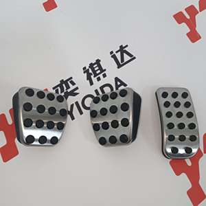 Pour Mercedes classe V Metris <span class=keywords><strong>Valente</strong></span> Viano Vito frein à gaz repose-pieds embrayage pédales couverture acier inoxydable AT/MT 3/4 pièces - Product Image 2