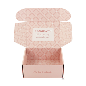 Wholesale Eco Mailer Corrugated Paper Custom Logo Printed <b>Gift</b> Packaging Skincare Beauty Cloth Pack <b>Box</b> - Product Image 1