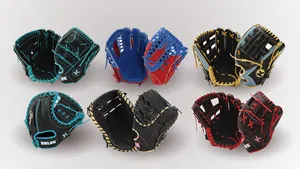 A2000 Japanse Kip Honkbal Handschoen Custom Honkbal Handschoenen Rode Kleur Honkbal Softbal Handschoen Fabrikant