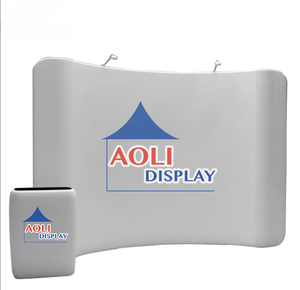 ฉากหลังผ้าพับได้สีเงินแบบยืดหยุ่น สำหรับงานแสดงสินค้าและงานอีเว้นท์ - Product Image 6