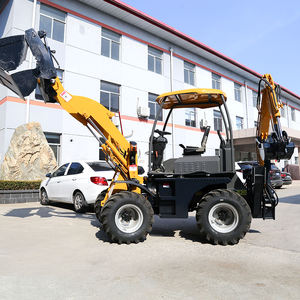 รถแทรคเตอร์ขนาดเล็กสำหรับฟาร์มรถตักดินรถตักเทหลังรถเรโทร - Product Image 4