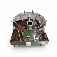 Centrifugeuse à plaque plate antidéflagrante à entraînement direct et à décharge par le haut Ex d IIB T4 pour la séparation des solides chimiques
