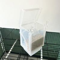 Mangeoire automatique grande capacité anti-écureuils, distributeur de nourriture suspendu anti-fuite pour perroquets, canaris, calopsittes, pinsons et cages à oiseaux