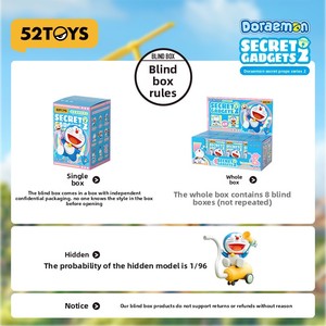 52 JUGUETES <span class=keywords><strong>Doraemon</strong></span> Secret Prop Series <span class=keywords><strong>2</strong></span> Caja ciega Juguete <span class=keywords><strong>de</strong></span> moda hecho a mano Regalo Muñeca Ornamento Regalo - Product Image 3