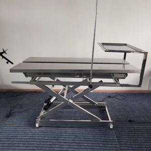 Tavolo Elettrico per Esami Veterinari in Acciaio Inossidabile, Altezza Regolabile, per Sala Operatoria di Ospedali Veterinari - Product Image 1