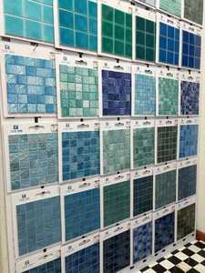Mosaicos de Vidrio Iridiscentes de 300x300mm, Diseño Moderno para Baño, Piscina, Dormitorio, Cocina, Hotel, Uso en Paredes Interiores - Product Image 3