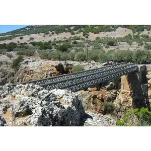 Ponte bailey para casa da estrada, edifício de aço, estrutura do armazém pequeno, pontes de ferro