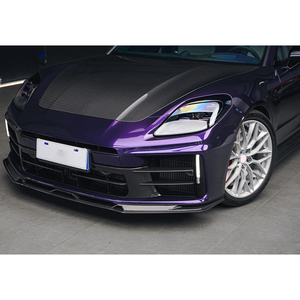 Kit carrosserie pour Panamera 2024-2025 : pare-chocs avant, lèvre avant en fibre de carbone, jupes latérales, garde-boue, pare-chocs arrière, lèvre arrière - Product Image 3