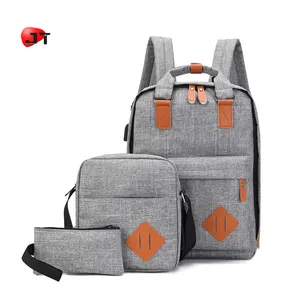 Factory Price New Fashion Business Student Backpack Man School Kid School Backpack For Teenager