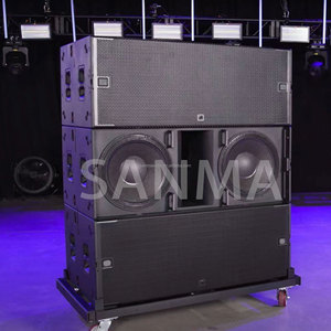 Système audio professionnel VTX G28 Dual 18'' à néodyme, enceintes professionnelles 2500W RMS 5000W de crête, étanches, portables, pour concerts - Product Image 2