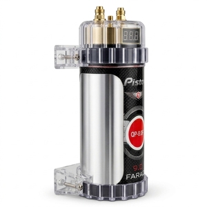 Condensador de Audio para Auto de 12V, 9.0 Farad, Condensadores de Potencia SPL, Pantalla LED de Voltaje, Bajo ESR, para Amplificador/Subwoofer de 3000W - Product Image 4