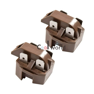 Relé de arranque del <span class=keywords><strong>compresor</strong></span>/Relé de arranque del motor para <span class=keywords><strong>aire</strong></span> <span class=keywords><strong>acondicionado</strong></span>, refrigerador, 2 uds. - Product Image 6