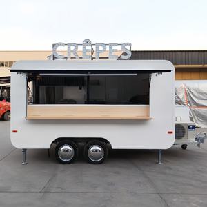 Мобильный кухонный грузовик с прицепом для еды, полное оборудование для закусок, хот-доги, конфеты, чипсы, мороженое, фаст-фуд в продаже, депозит - Product Image 3