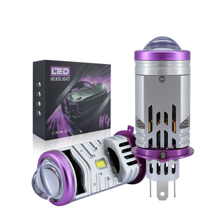 QIDEWIN H4 <b>LED</b> Headlight Bulb Bi-Xenon <b>Projector</b> Lens Integrated High Low Beam Automotive Lighting - Product Image 5