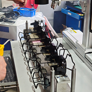Machine de marquage laser à fibre CNC MOPA, décapant de <span class=keywords><strong>peinture</strong></span> laser 500W refroidi par air pour composants de cockpit intelligent - Product Image 4