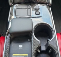 Kit de mise à niveau intérieur en fibre de carbone pour Acura TLX 2021-2026 : garnitures de panneaux de porte, console, cadre de levier de vitesse et couvercle de panneau de commande