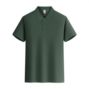 Polo Shirt Solid Color Polyester Fiber Short Sleeve Daily Wear Workwear Uniforms - Product Image 4