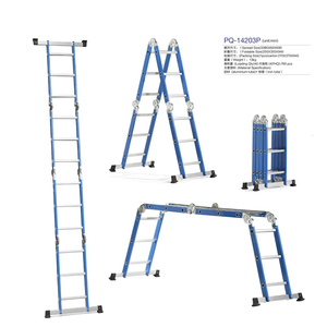 Nhôm Kết Hợp Mở Rộng Cây Cấp Thư Viện Thang Công Nghiệp Thang Với Kích Thước Khác Nhau - Product Image 6