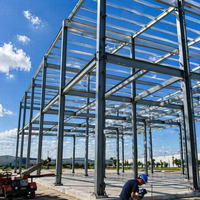 Taller de Fábrica de Estructuras de Acero Prefabricadas, Edificio de Almacén Industrial de Acero de Gran Envergadura Personalizado
