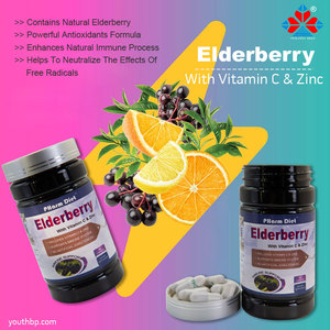 Cápsulas de Suplemento Herbal de Vitamina C y Zinc con Saúco para Adultos - Apoyo Inmunológico y Beneficios Antioxidantes 90 Cápsulas/Botella 2 - Product Image 5