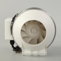 Ventilateur de gaine silencieux haute puissance 150 mm pour usage domestique, ventilateur axial CE à roulement à billes pour salle de bain et cuisine
