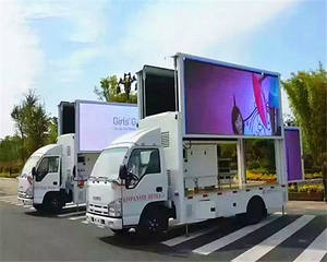 China fabricante <span class=keywords><strong>precio</strong></span> más bajo cartelera móvil para la venta 1SUZU o JAC JMC FOTON Dongfeng marca LED pantalla camión - Product Image 5