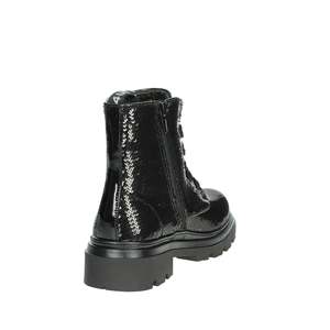Bottines pour filles Paciotti noires, hauteur du talon 37 mm, noires - Product Image 2