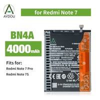 Batería Recargable de Iones de Litio AYDOU BN4A para Redmi Note 7/4000mAh y Redmi K30S Ultra/5000mAh, Repuesto para Smartphone, Color Negro, en Stock