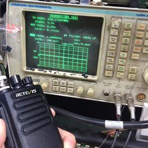 Retevis RT81 10W IP67 עמיד למים דיגיטלי DMR כפולה זמן חריץ הצפנת ווקי טוקי שתי דרך רדיו