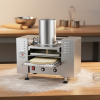 Nouvelle machine à faire des mini-crêpes et des popcakes entièrement automatique HANZUN, fonction crêpe, contrôle tactile, machine à faire des gâteaux intelligente, 220V