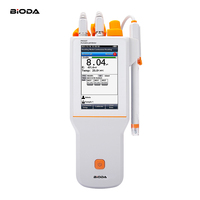 pH-mètre/ORP-mètre portable pour laboratoire de chimie, eau et sol