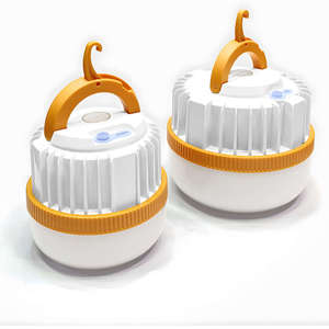 Linterna LED Portátil Recargable para Camping, Luz de Pesca Ajustable con Gancho Magnético para Trabajos al Aire Libre, Reparaciones y Banco de Energía - Product Image 1