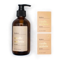 Autocollants personnalisés de haute qualité pour produits cosmétiques, imperméables, avec logo