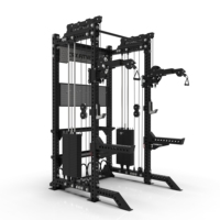 2026 KF5100 Alat Latihan Fungsional Komersial 1:1 Mesin Cable Crossover Dual Pulley Beban Bebas Peralatan Gym Rumahan