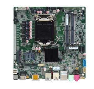 Carte mère de PC de bureau en gros avec prise en charge DDR4/DDR5 pour processeur Core de 8e et 9e génération, carte mère industrielle LGA 1151 / Socket H4 Mini - Product Image 2