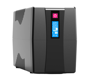 2000VA 1200W Hat Etkileşimli <span class=keywords><strong>UPS</strong></span> 2*9AH Pil Mini Ağ Cihazları için Geniş Voltaj Aralığı Yedek Güç Kaynağı LVP/SCP Koruması - Product Image 1