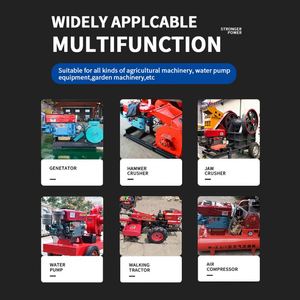 Moteur diesel monocylindre refroidi par eau de marque réputée pour machines agricoles - Product Image 5