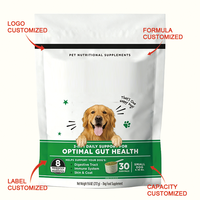 Poudre Probiotique 3-en-1 OEM pour Chiens : Soutien Quotidien pour une Santé Intestinale Optimale, Booster Digestif, Immunitaire, Cutané et Pelliculaire pour Petits Chiens