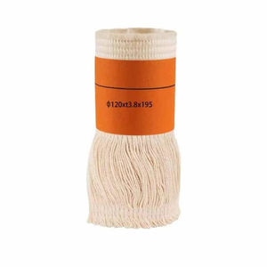 1 jeu de mèches orange et blanc crème 9,5 x 18 cm pour poêle à pétrole pour usage intérieur, mèches pour chauffage au pétrole - Product Image 1