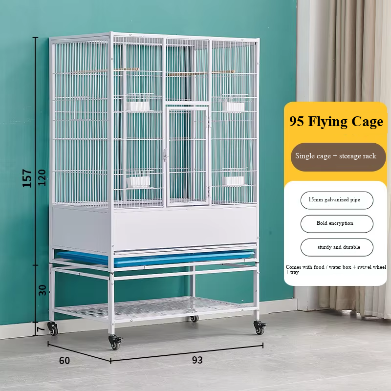 93 * 60 * 157 cm bianco