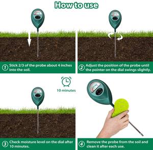Medidor de Umidade do Solo para Plantas - Medidor de Umidade do Solo de Uso Único em Promoção - Product Image 3
