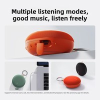 Mijia Redmi pour haut-parleur Bluetooth 2 Audio sans fil extérieur étanche Portable Mini carte insérable Subwoofer RGB LED